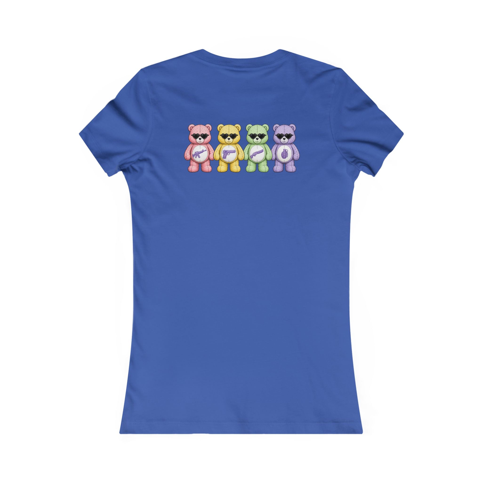 Not Your Childhood Care Bear Tee — Cute Retro Rainbow Bear Women's T-Shirt
