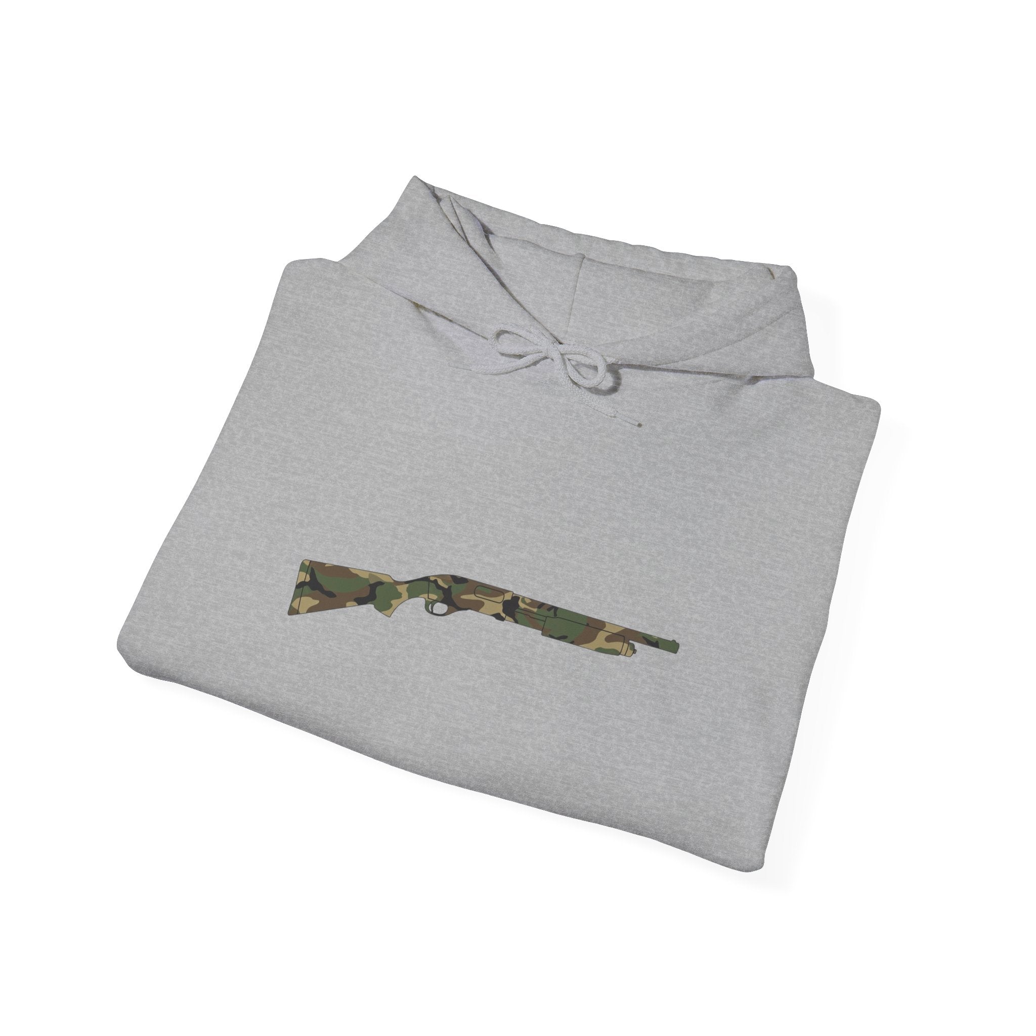 Camo Shotgun-Unisex Heavy Blend™ Hooded Sweatshirt