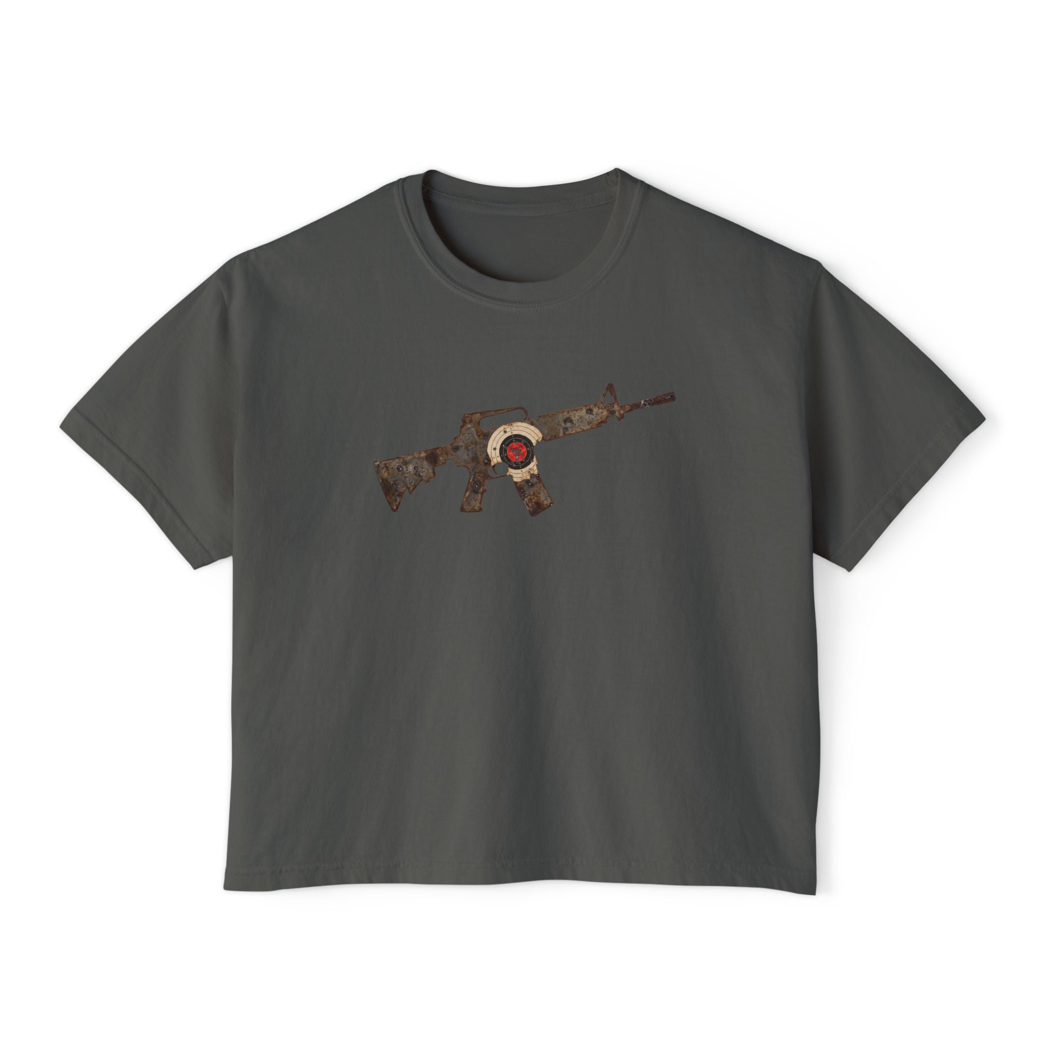 The Target Collection- AR Rifle-Women’s Boxy Tee