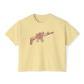 The Signature Sprinkles- AR Rifle- Women's Boxy Tee