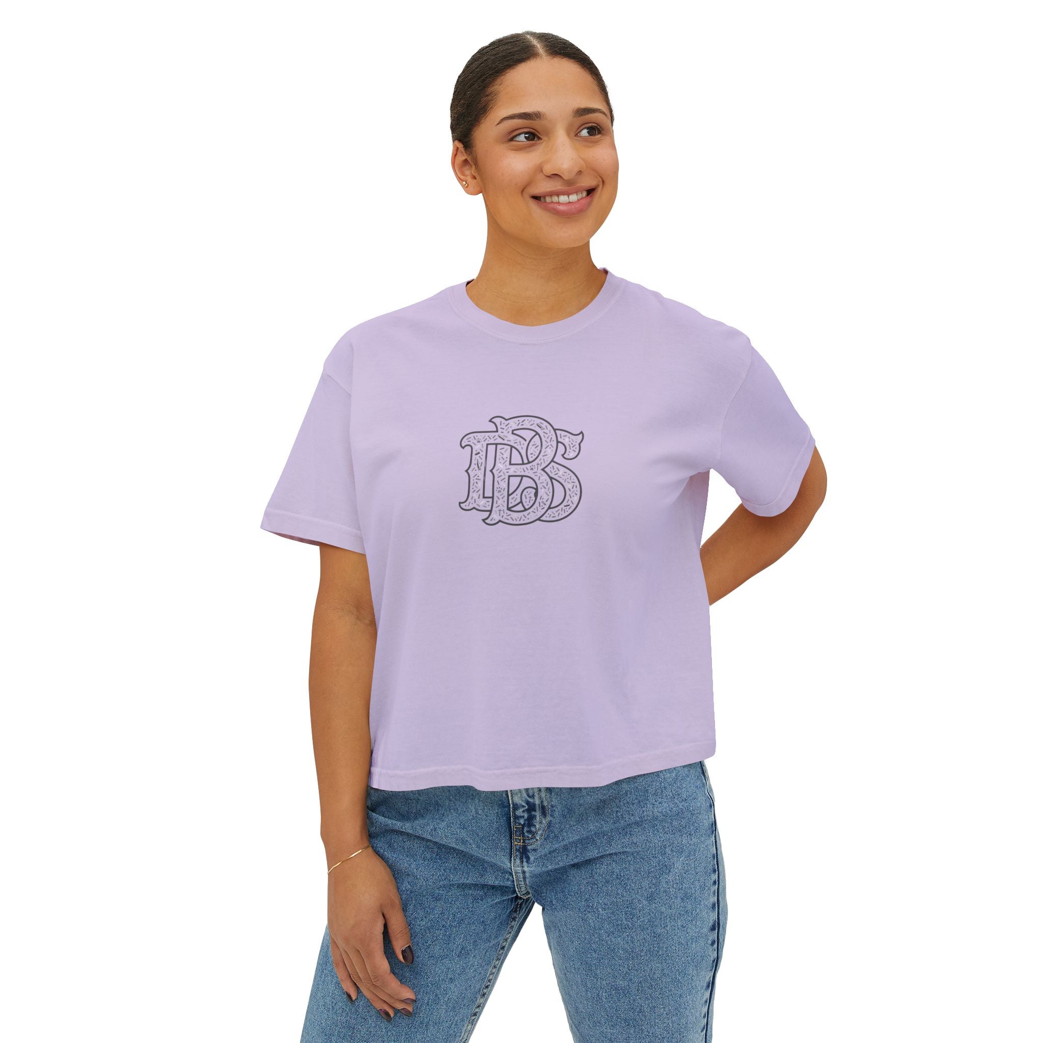 DBS Black Collection-Women's Boxy Tee