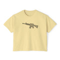 The Checker Collection-AR Rifle-Women's Boxy Tee