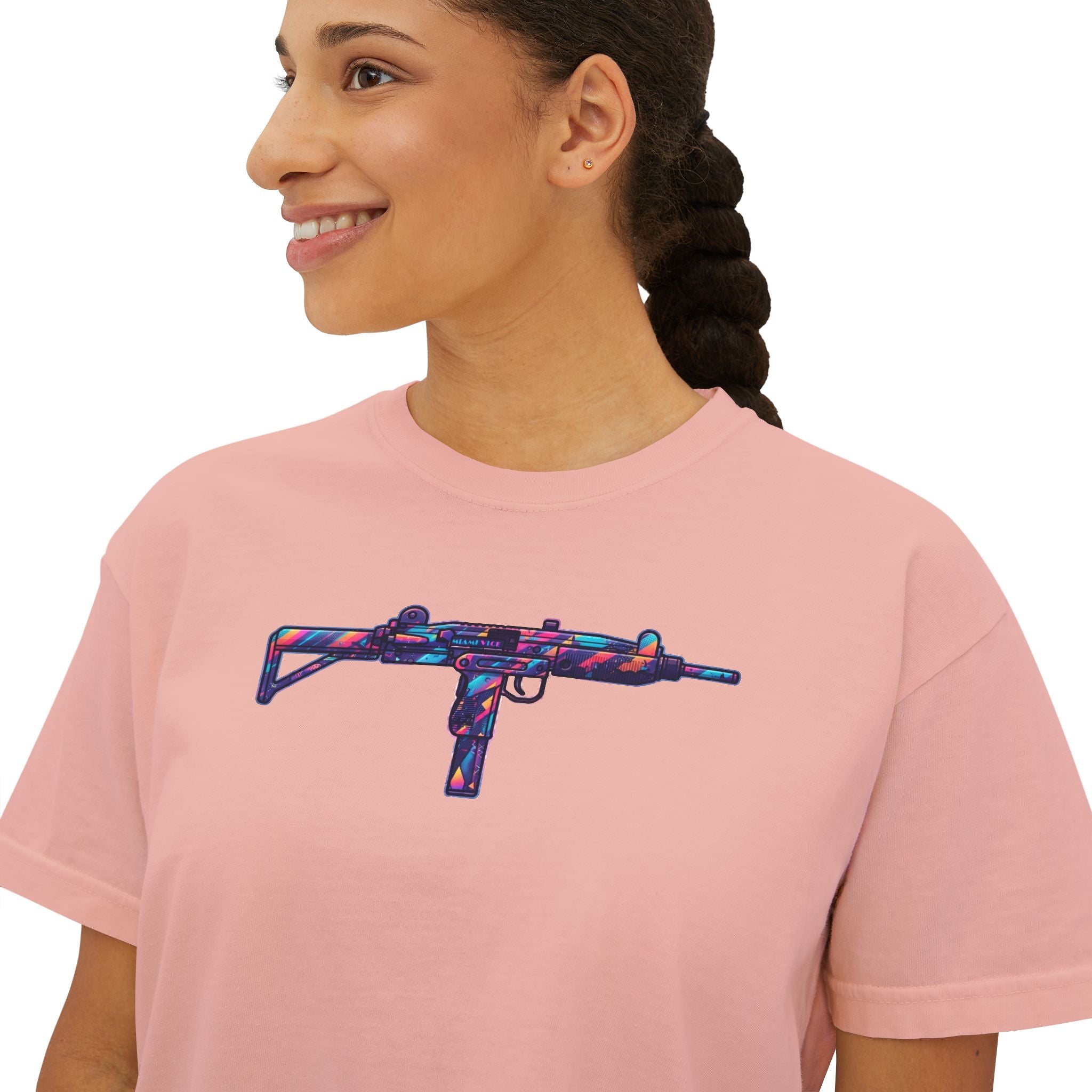 The Retro Collection-UZI-Women’s Boxy Tee