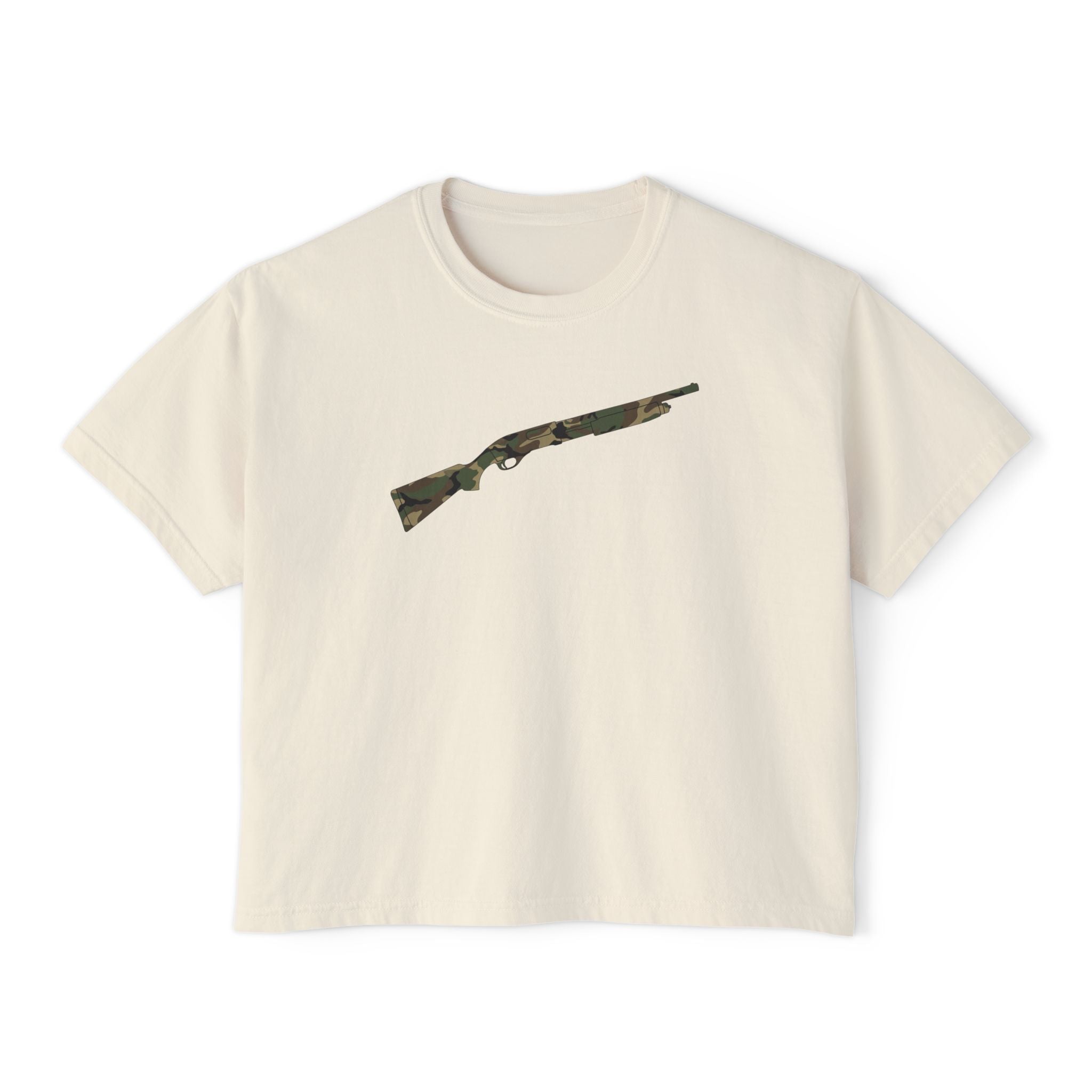 The Camo Collection-Shotgun-Women's Boxy Tee