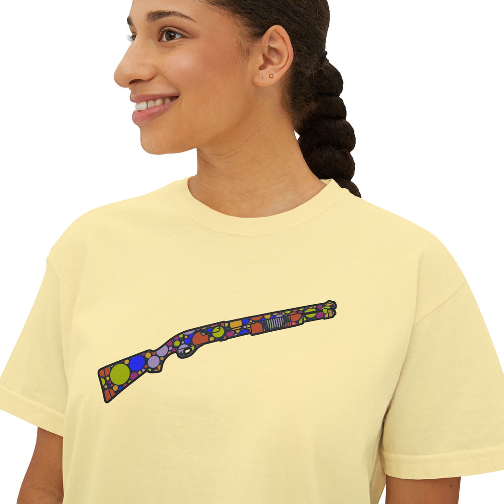 The Dot Collection- Shotgun-Women’s Boxy Tee