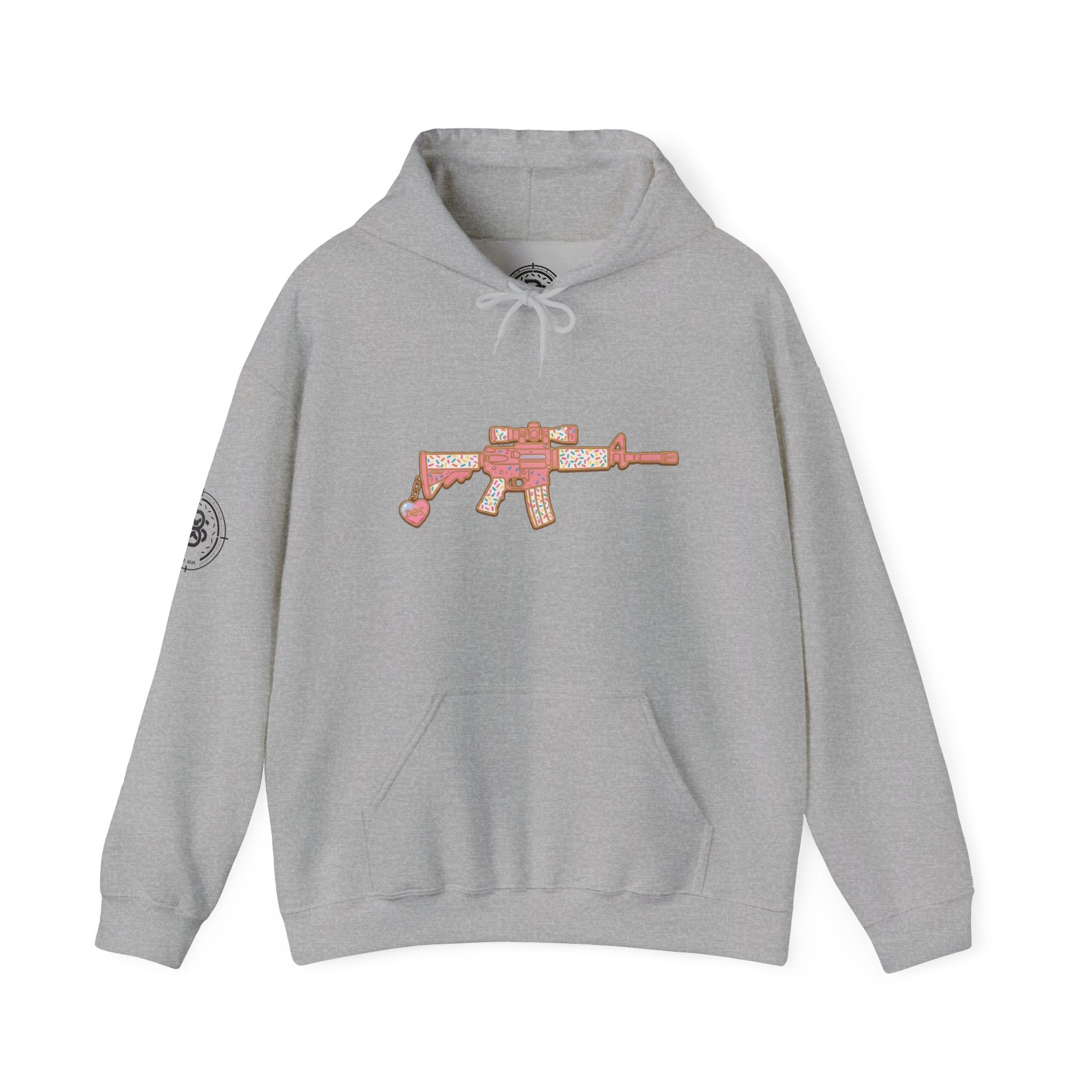 Sprinkle AR Rifle Graphic Hoodie