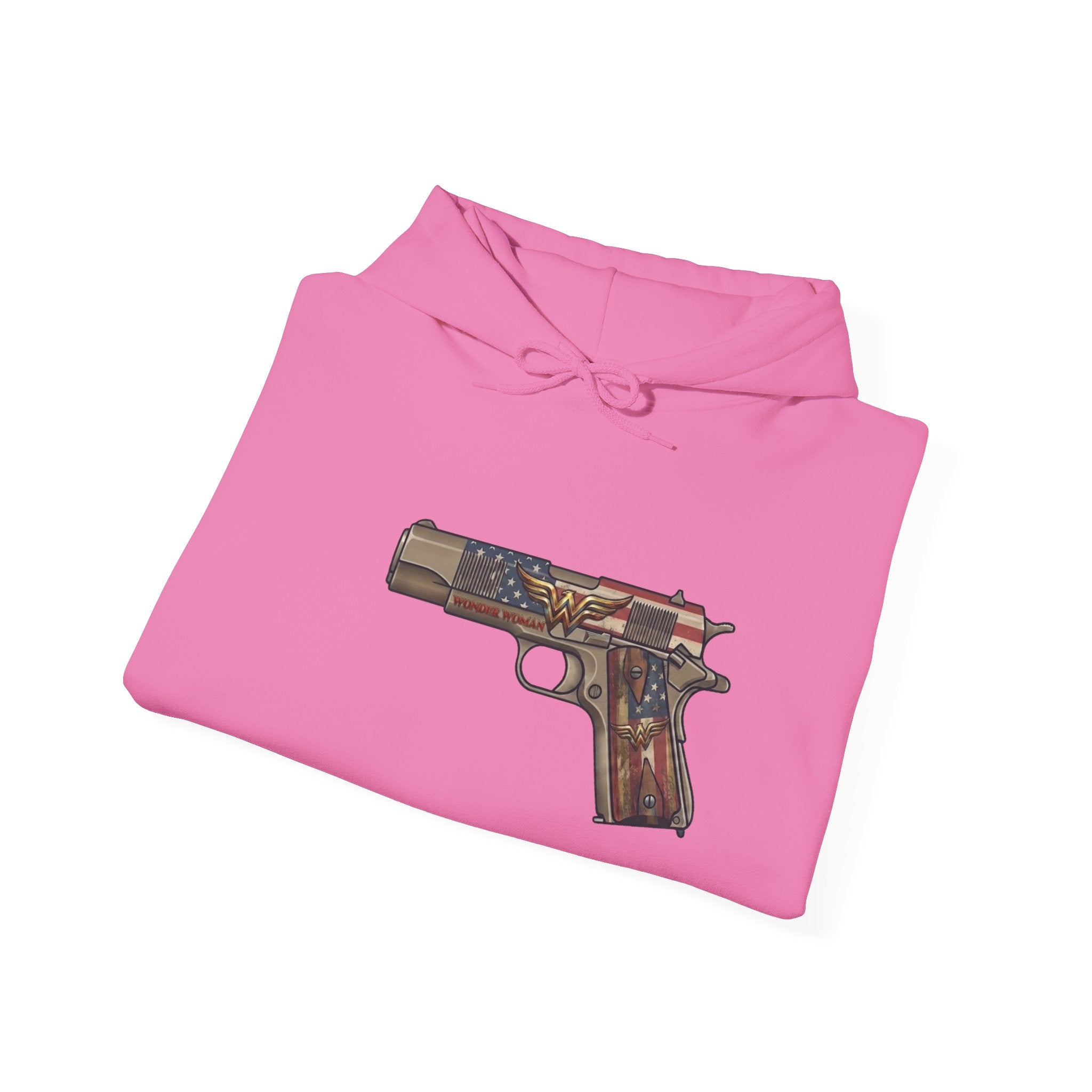 WW emblem Pistol Graphic Hoodie
